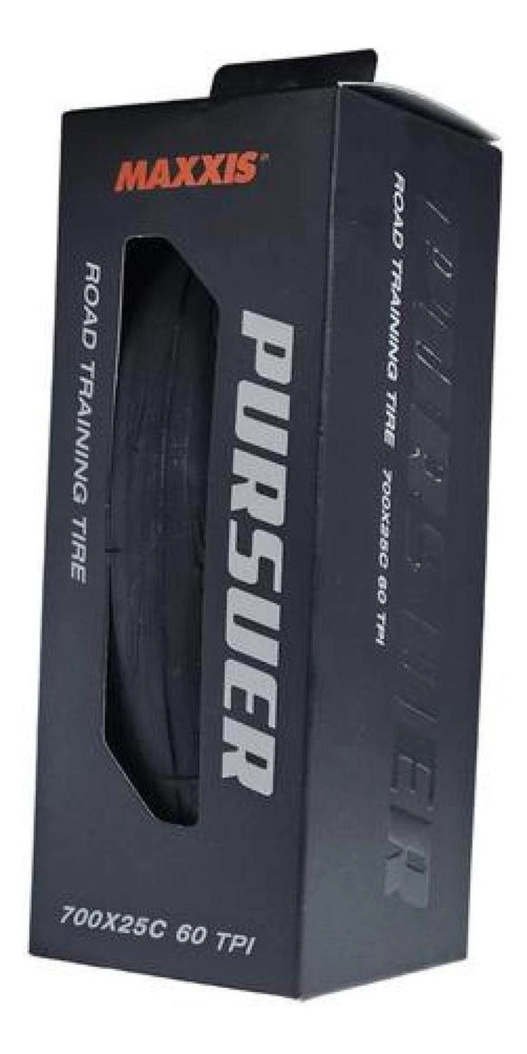 NEUMATICO MAXXIS PURSUER 700X25C NEGRO RUTA FIXIE PISTERA NEGRO - 4