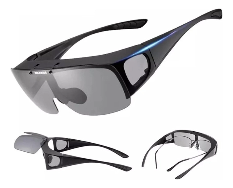 LENTES ROCKBROS DEPORTIVO MICA ABATIBLE UV400 POLARIZADO