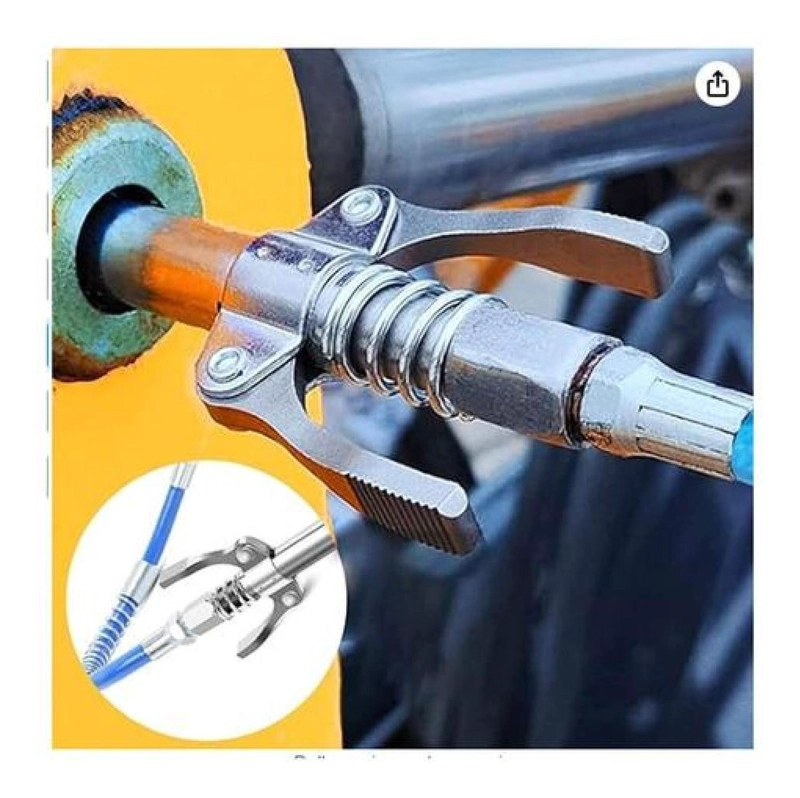 PISTOLA GRASA ALTA PRESION 10000 PSI ACOPLE CONECTOR - 4