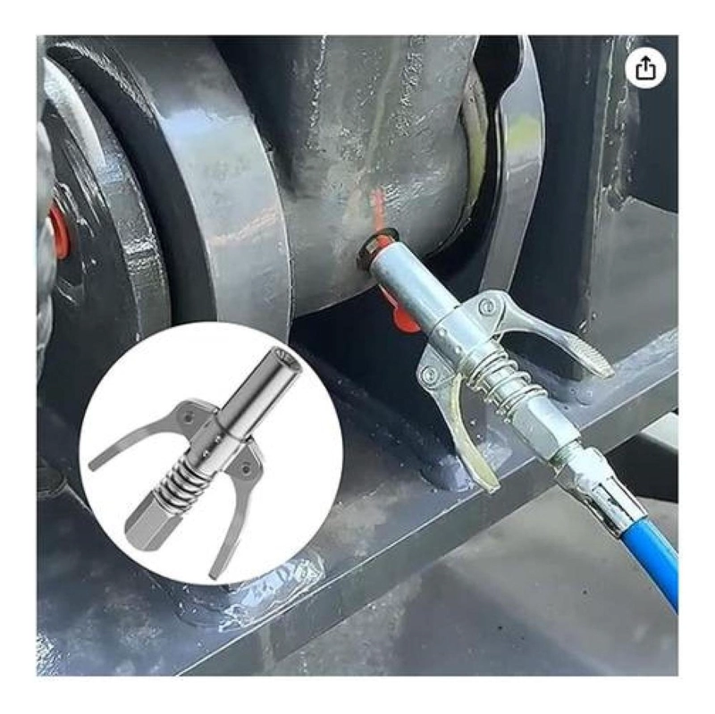 PISTOLA GRASA ALTA PRESION 10000 PSI ACOPLE CONECTOR - 6