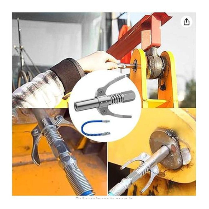 PISTOLA GRASA ALTA PRESION 10000 PSI ACOPLE CONECTOR - 8