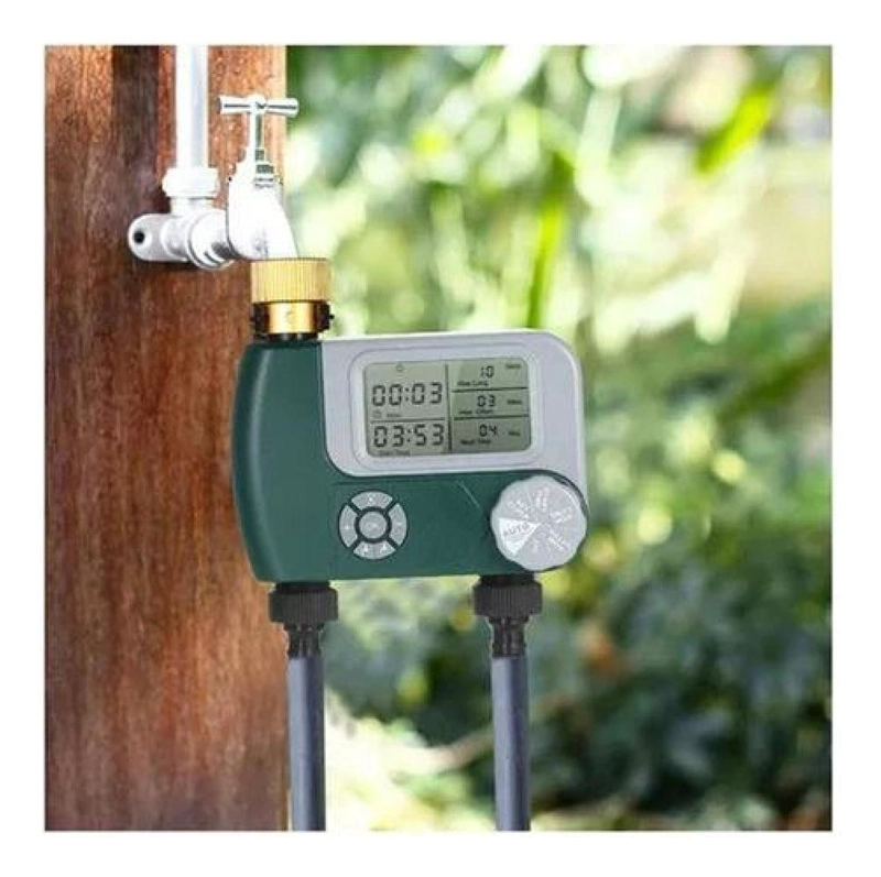 PROGRAMADOR RIEGO AUTOMÁTICO TIMER JARDÍN 2 SALIDAS - 5