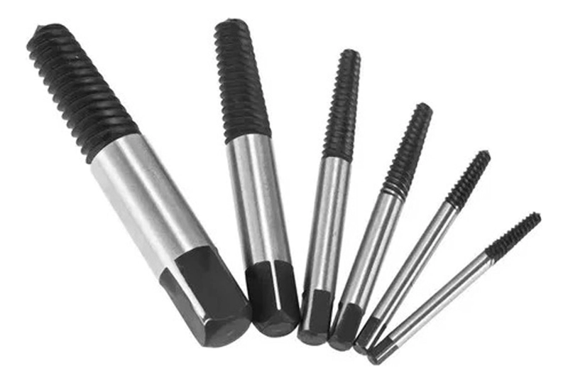 SET HERRAMIENTAS EXTRACTOR 6 PIEZAS TORNILLOS PERNOS DAÑADOS ROTOS - 3