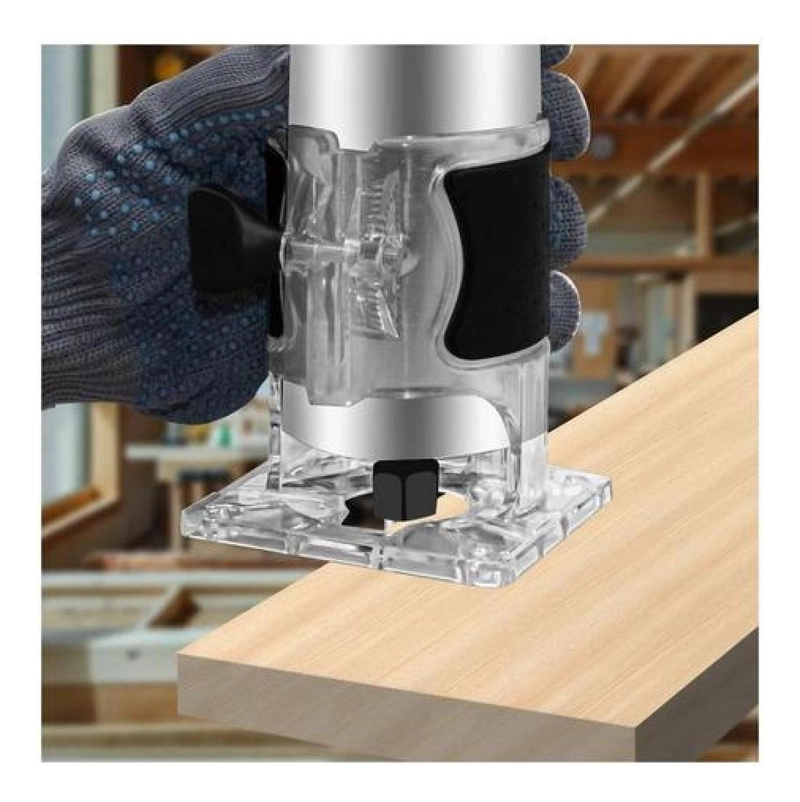 BASE DE CORTE INMERSION PARA TUPI FRESADORA ROUTER MADERA - 2