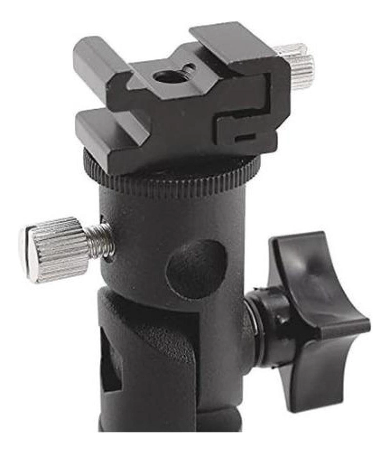SWIVEL SOPORTE DE ZAPATA PARA FLASH Y PARAGUAS METAL - 3