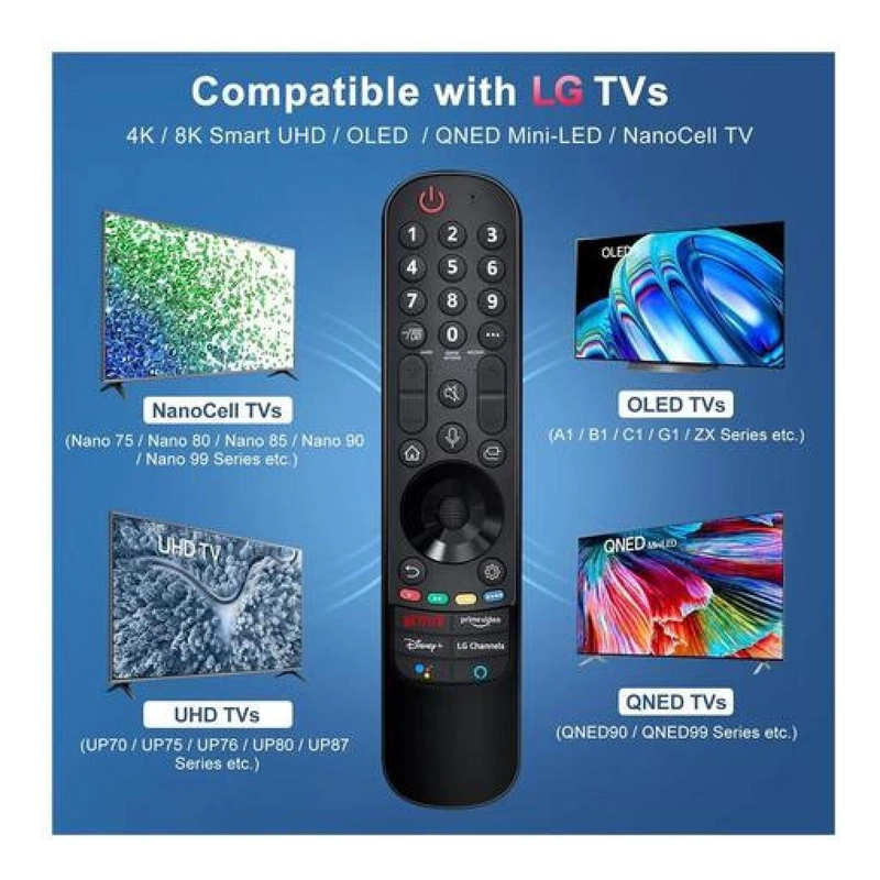 CONTROL LG MAGICO SMART TV VOZ PUNTERO ALTERNATIVO - 4