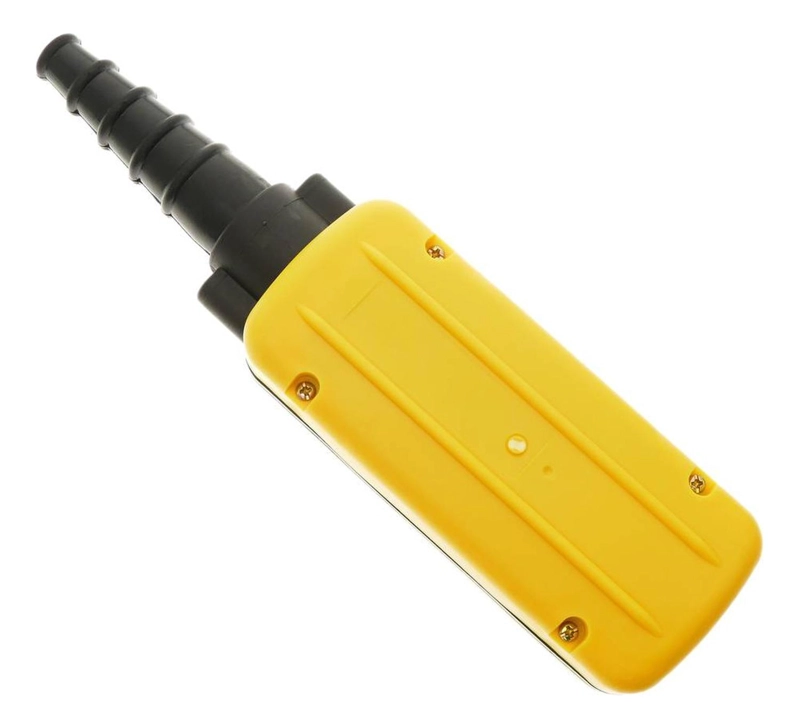BOTONERA SWITCH PUENTE GRUA DOS BOTONES COLGANTE SUBIR BAJAR AMARILLO - 7