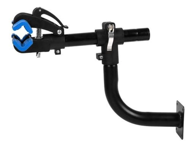SOPORTE MURAL PARA BICICLETAS 30KG GIRO 360° TIPO PINZA NEGRO - 7