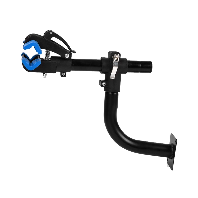 SOPORTE MURAL PARA BICICLETAS 30KG GIRO 360° TIPO PINZA NEGRO - 9