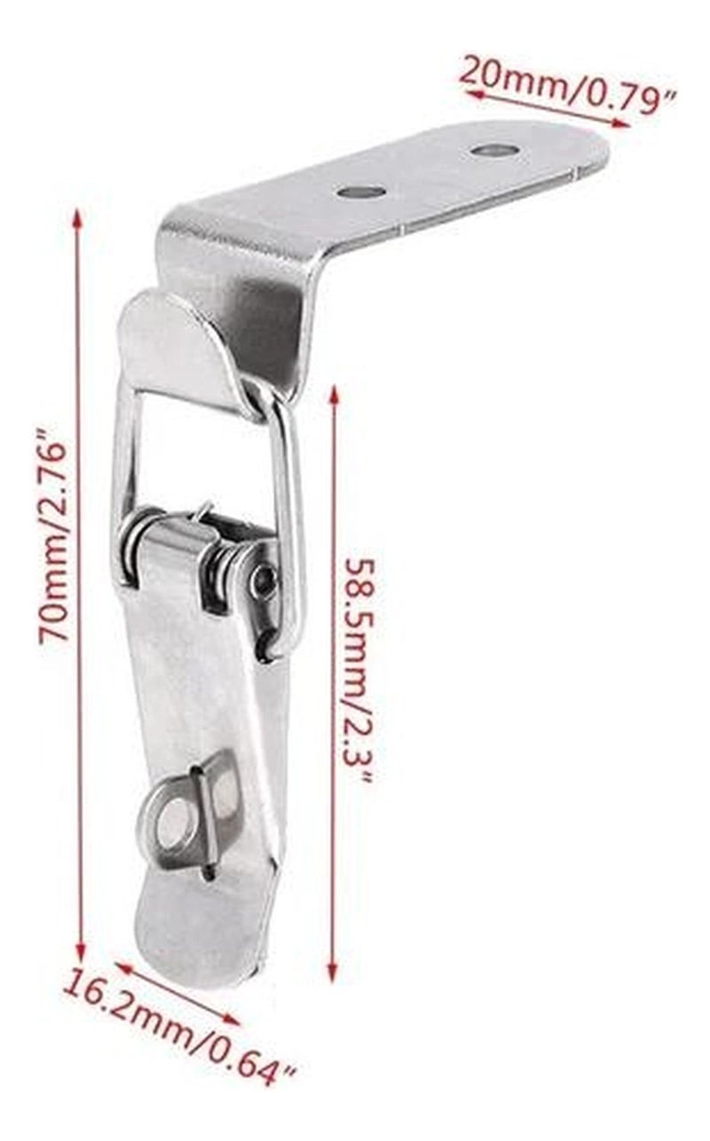 CIERRE CLAMP TIRADOR RAPIDO CON MECANISMO DE RESORTE MUEBLES - 3