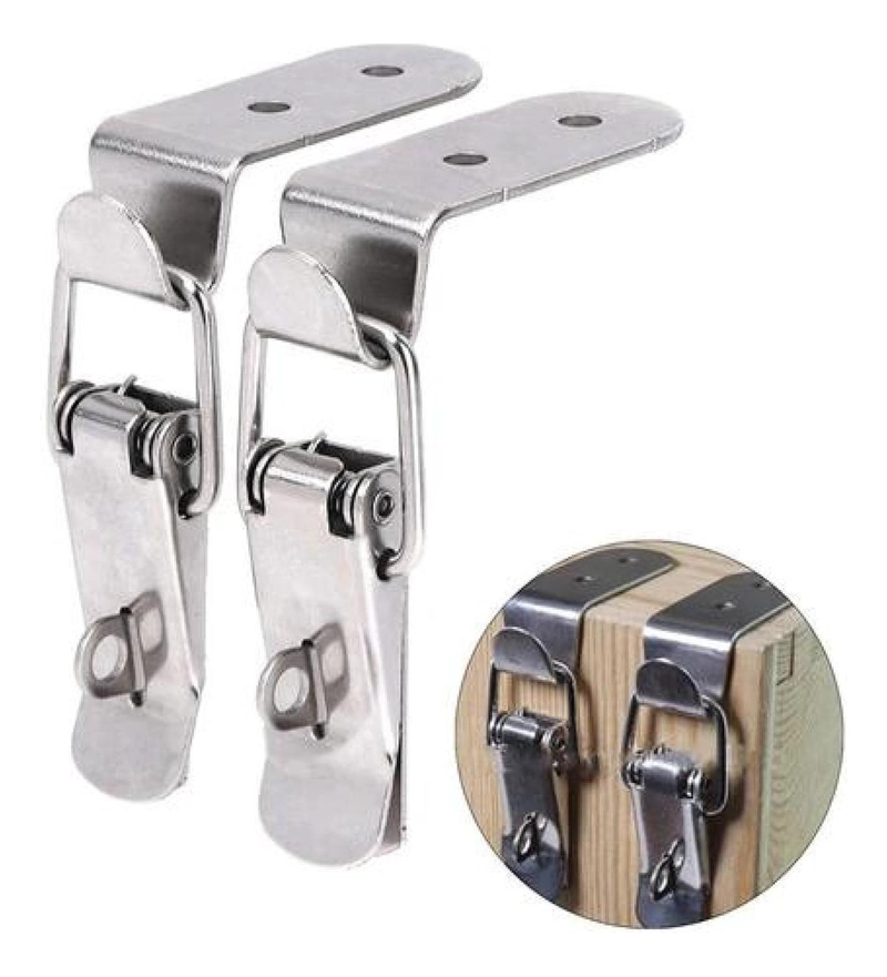 CIERRE CLAMP TIRADOR RAPIDO MECANISMO RESORTE MUEBLES - 8