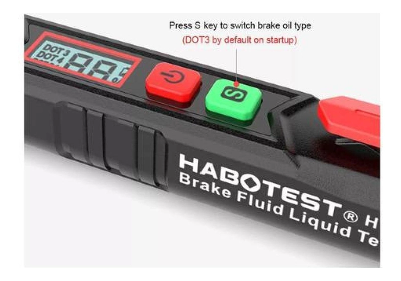 TESTER PROFESIONAL DIGITAL DE LIQUIDO FRENO DOT3 DOT4 DOT5.1 - 6