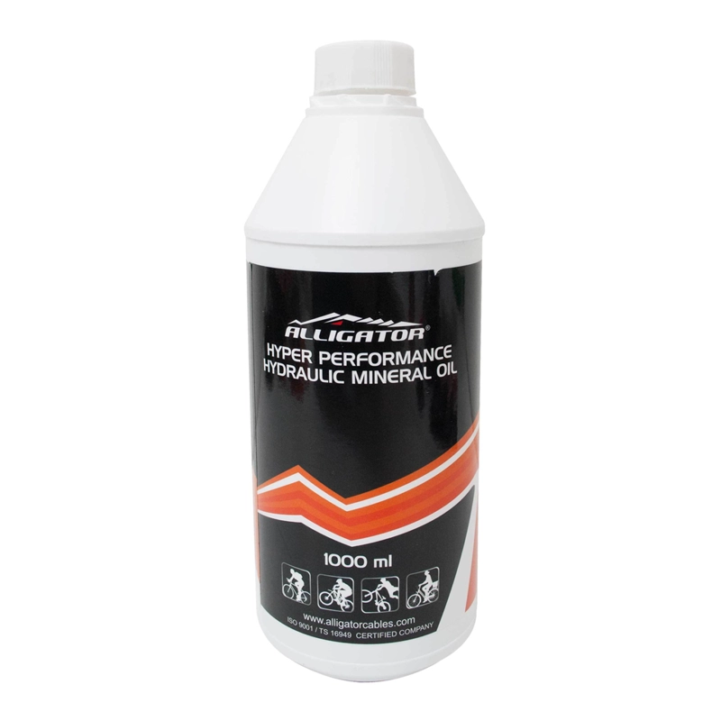 ACEITE MINERAL ALLIGATOR 1L LUBRICANTE HIDRULICO FRENOS SHIMANO - 2