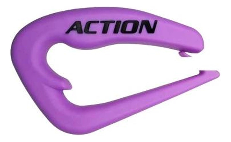 GANCHO SUJETA PATINES ACTION TRANSPORTE MOSQUETÓN ENGANCHE RAPIDO MORADO - 3