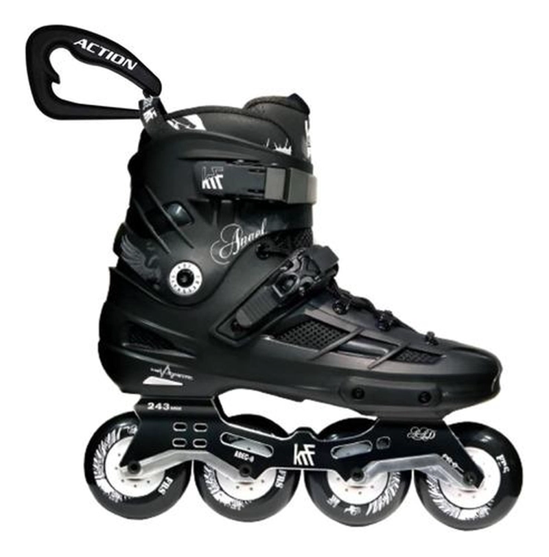 GANCHO SUJETA PATINES ACTION TRANSPORTE MOSQUETÓN ENGANCHE RAPIDO MORADO - 5