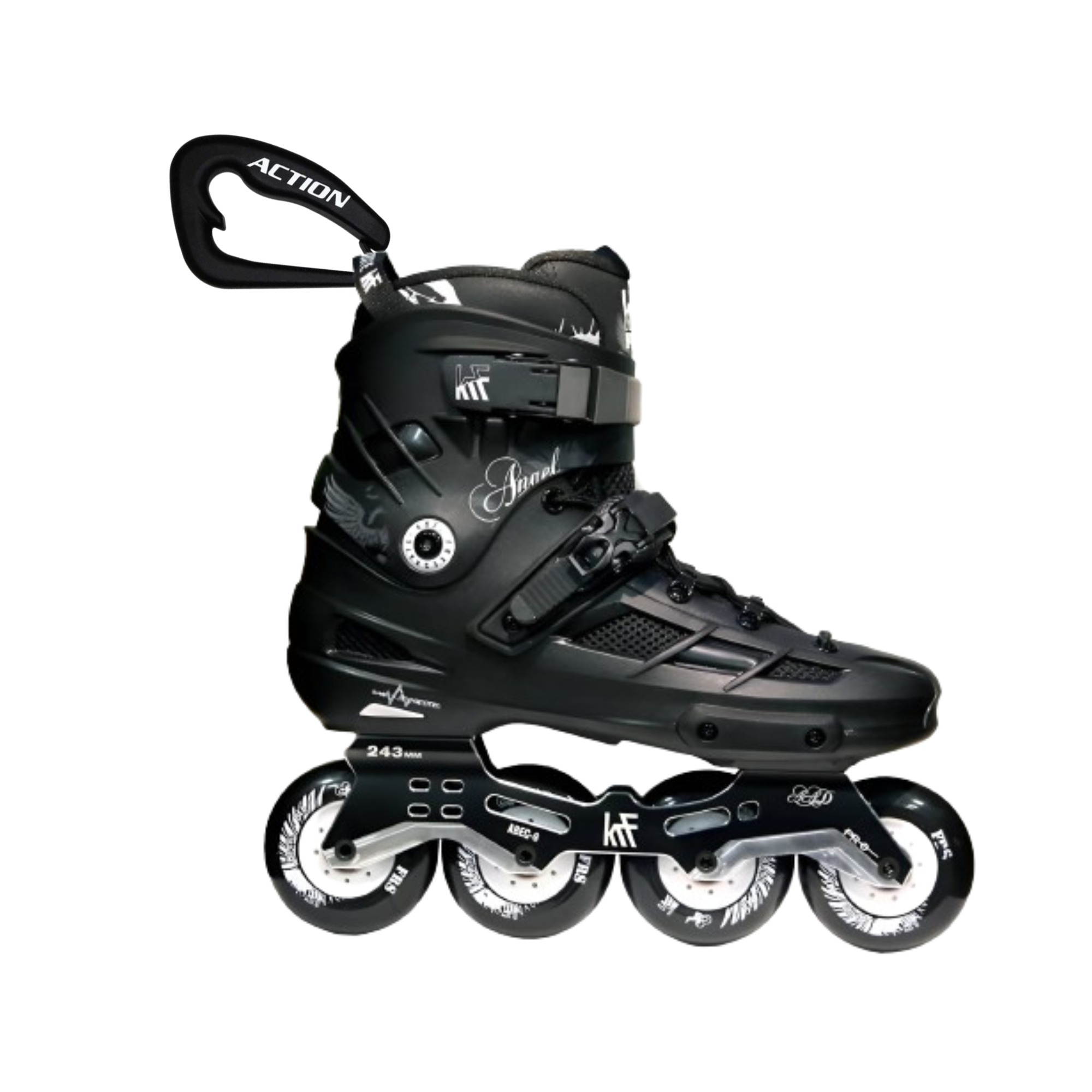 GANCHO SUJETA PATINES ACTION TRANSPORTE MOSQUETÓN ENGANCHE RAPIDO - 2