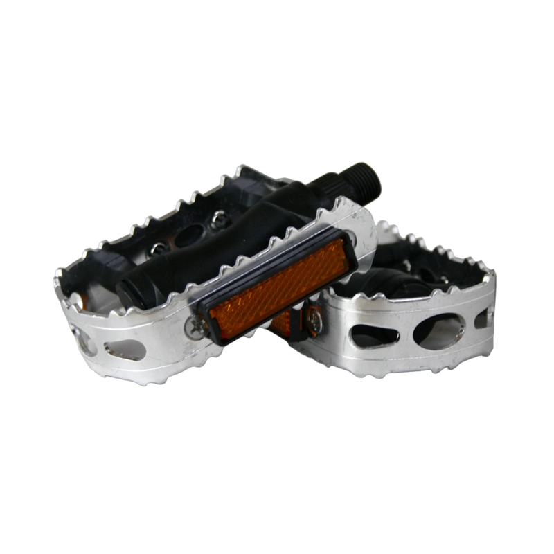 PAR PEDALES BICICLETA UNIVERSAL ALUMINIO ANTIDESLIZANTE MTB - 5