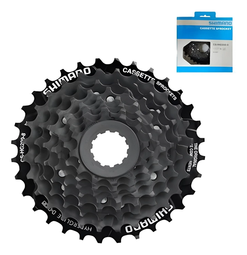PIÑÓN SHIMANO  CASSETE 8V 12-32D CS-HG200 TOURNEY TX MTB - 1
