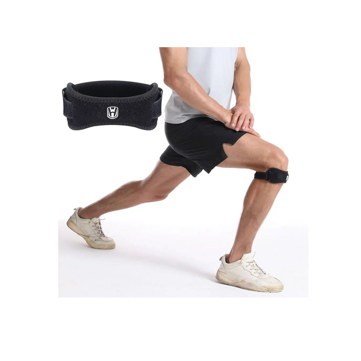 SOPORTE RODILLERA TENDÓN ROTULIANO DEPORTE LESIÓN MENISCO - 1