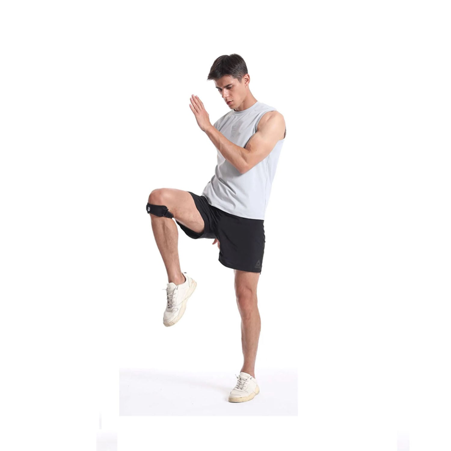 SOPORTE RODILLERA TENDÓN ROTULIANO DEPORTE LESIÓN MENISCO - 7