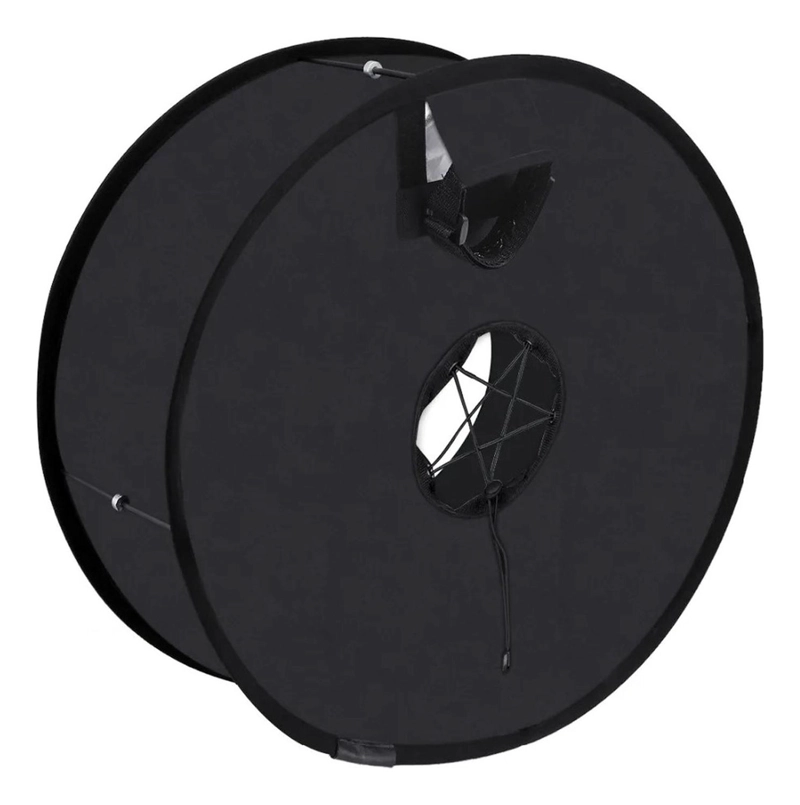 SOFTBOX ANILLO DIFUSOR LUZ CÁMARA PLEGABLE FOTOGRAFIA 45CM - 7