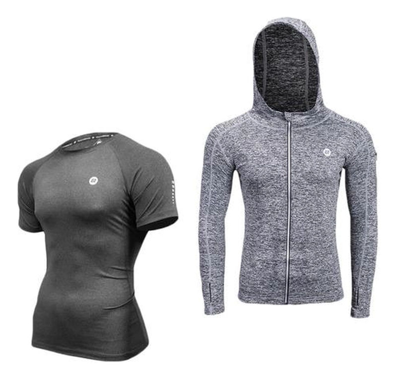POLERA Y POLERÓN DEPORTIVO CICLISMO UNISEX FITNESS GIMNASIO - 1