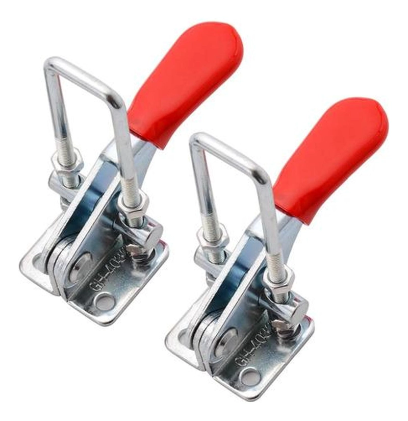 2 ABRAZADERAS SUJETADORAS DE PALANCA LIBERACION RAPIDA 160KG - 4