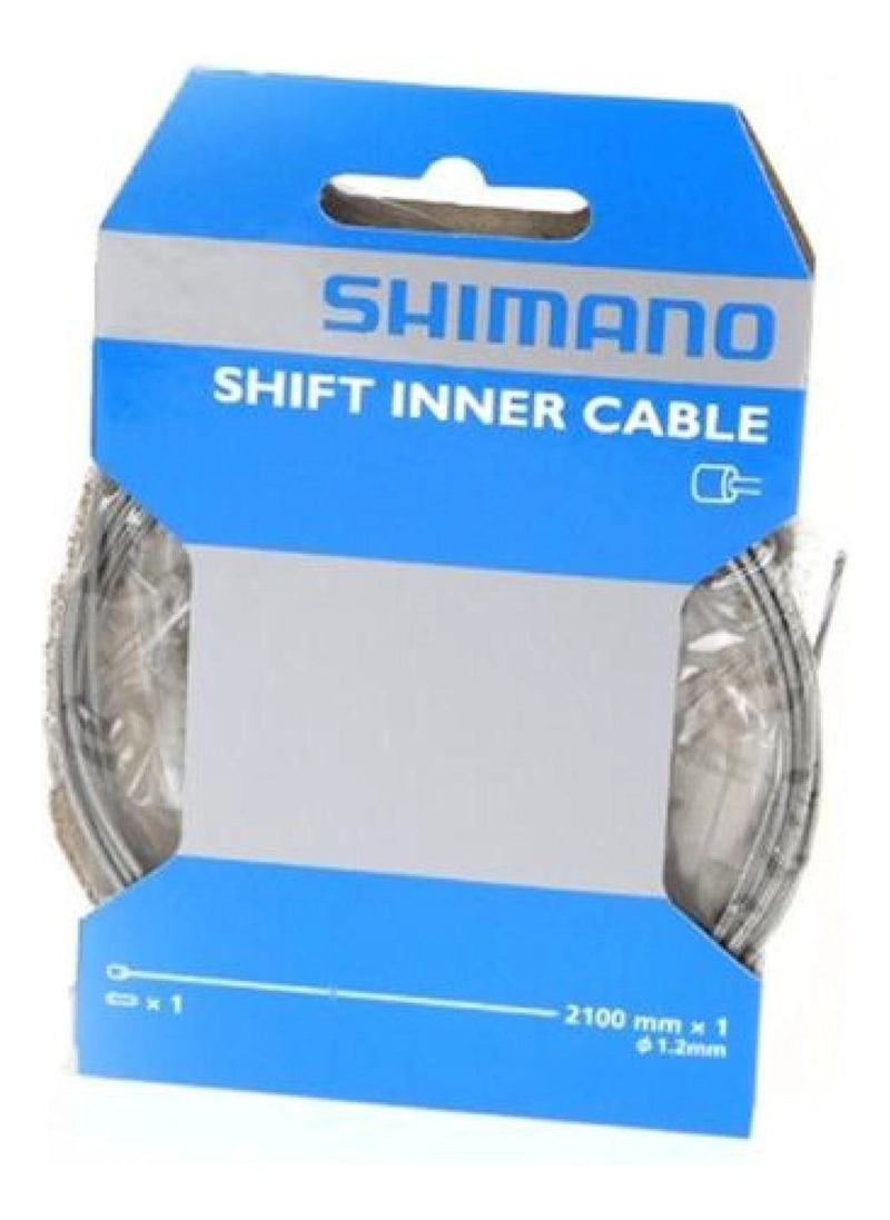 PACK 10 CABLES SHIMANO PIOLAS CAMBIO 1.2 X 2100MM - 1