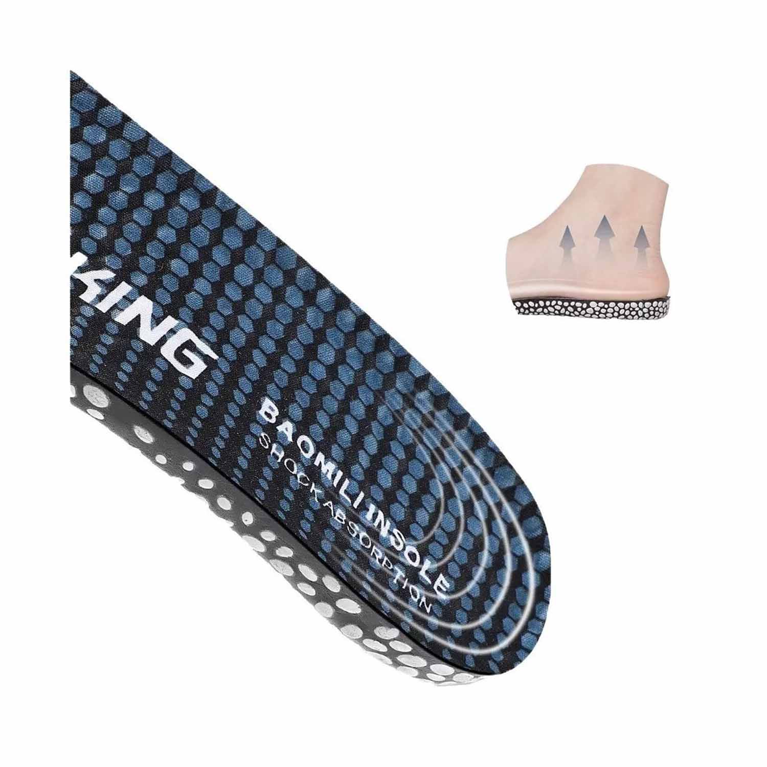 PLANTILLAS SPORT TRANSPIRABLES ALTO IMPACTO CICLISMO RUNNING - 6