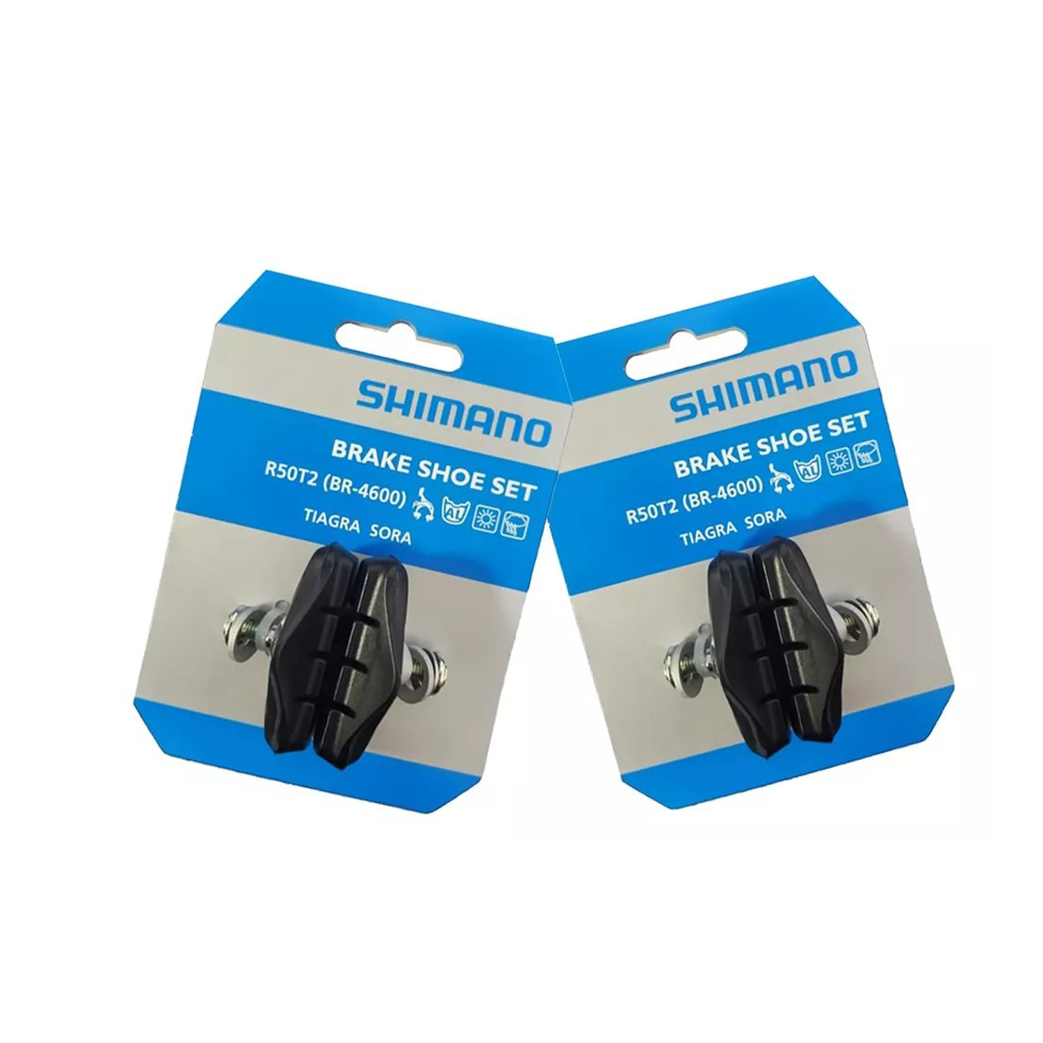 Patins SHIMANO V-BRAKE XT / XTR (Ref 78
