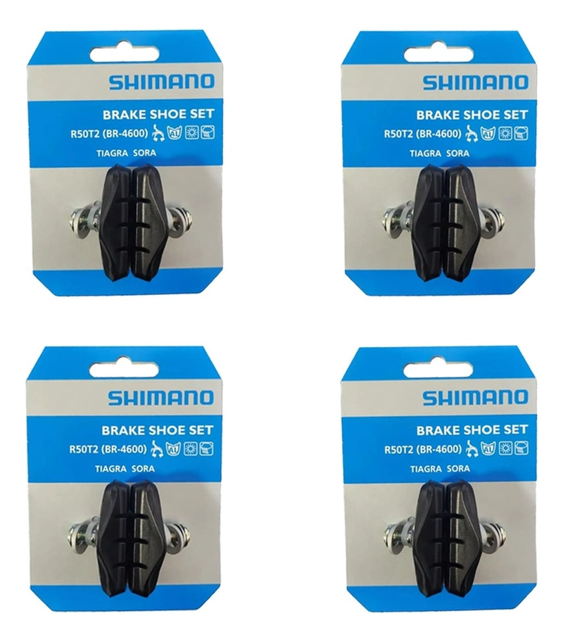 PACK 4 PATÍN SHIMANO DE FRENO R50T2 (BR-4600) - 1
