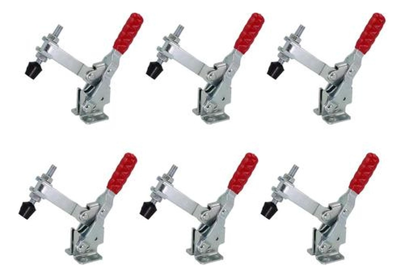 PACK 6 CLAMP PRESION VERTICAL GH-12130 227KG TIRADOR RAPIDO - 1