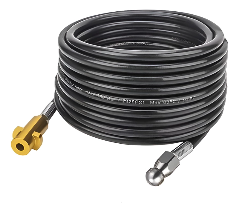 MANGUERA 10MTS DESTAPE ALCANTARILLADO TUBERIAS PARA KARCHER KARCHER K SERIES K2 K3 K4 K5 K6 K7 - 1