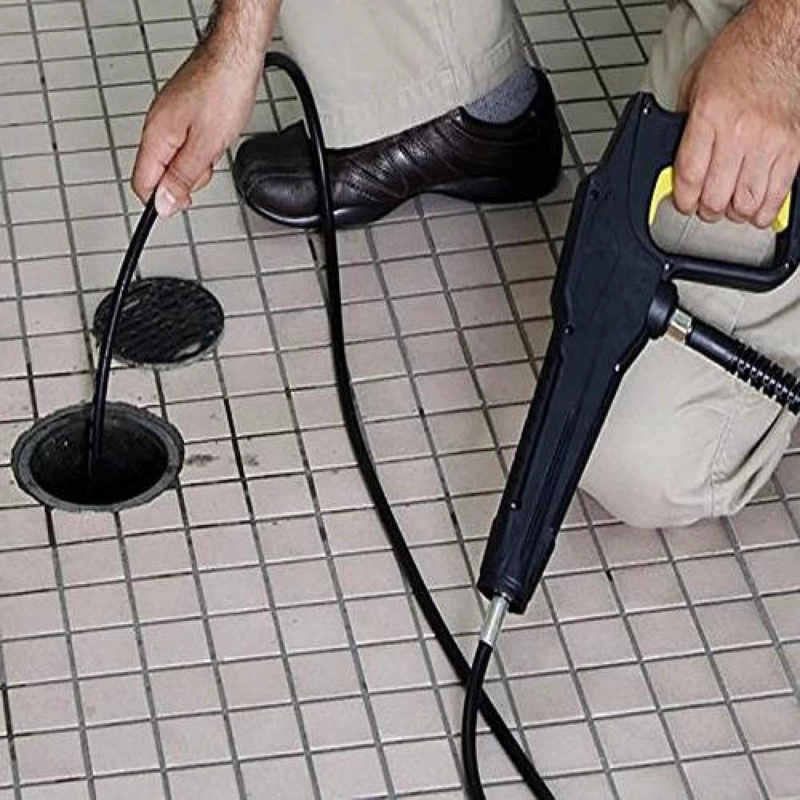 MANGUERA 10MTS DESTAPE ALCANTARILLADO TUBERIAS PARA KARCHER KARCHER K SERIES K2 K3 K4 K5 K6 K7 - 8