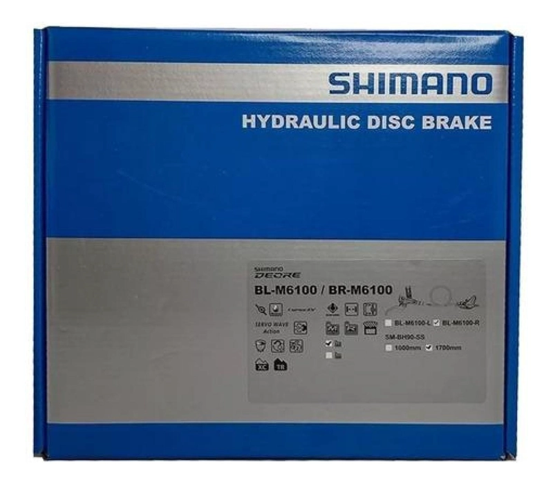 KIT FRENO SHIMANO DERECHO HIDRÁULICO TRASERO DEORE M6100-R - 2