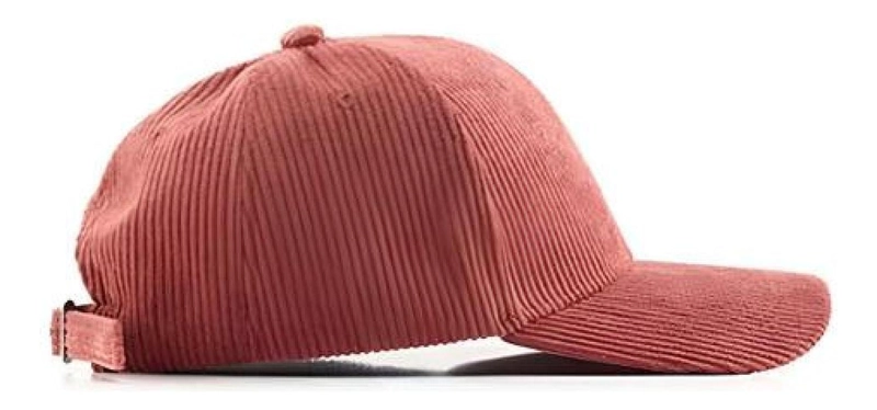GORRA ALGODÓN COTELÉ JOCKEY UNISEX CLÁSICO CASUAL - 2