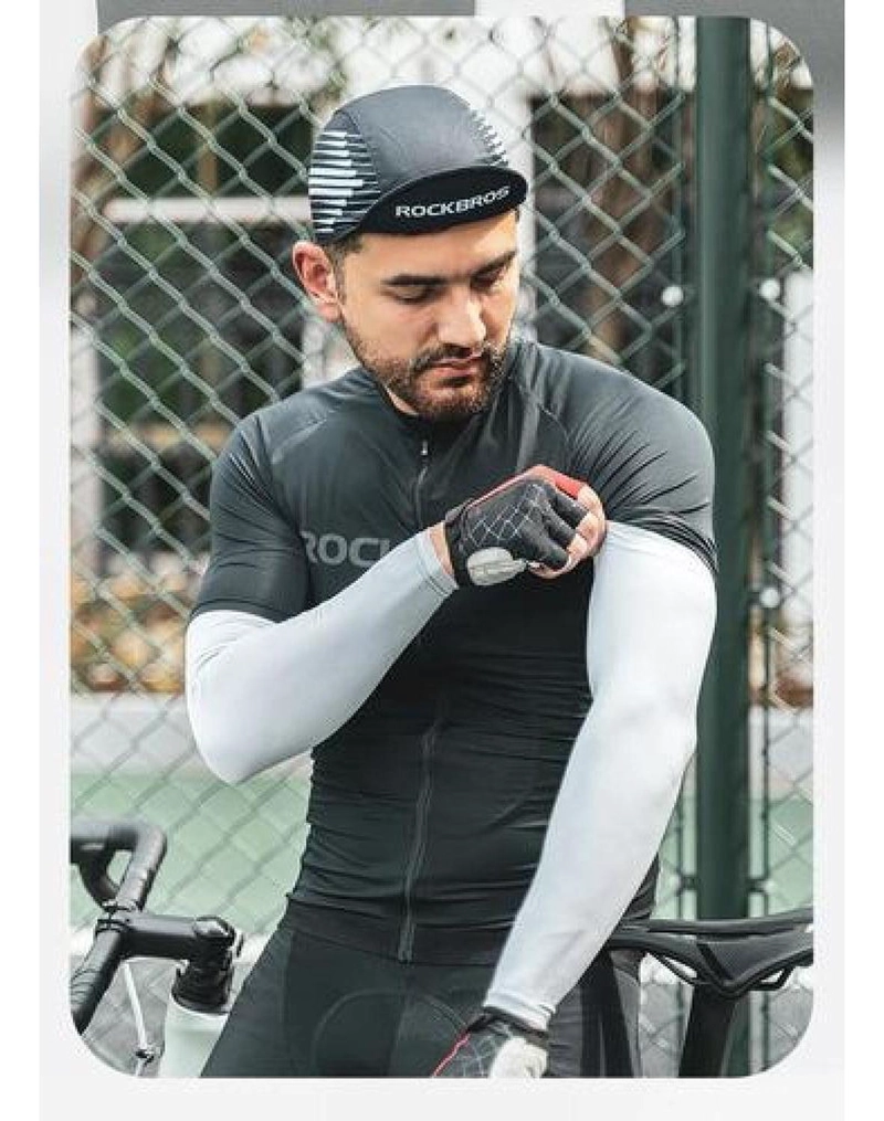 MANGAS DE PROTECCIÓN SOLAR ROCKBROS DEPORTES MANEJO UV400 MANGUILLAS - 1