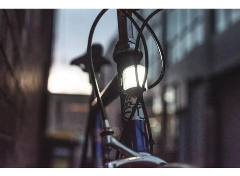 LUZ LED KNOG BICICLETA FRONTAL USB 8 MODOS MTB RUTA 110 LM - 4