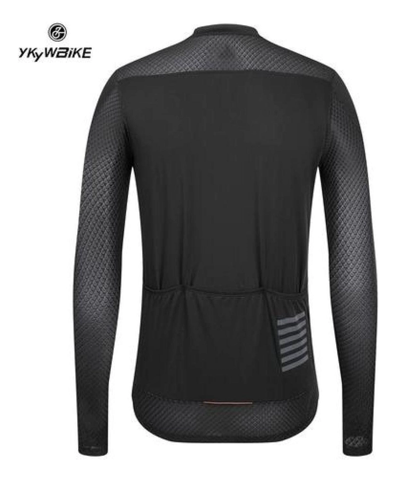 TRICOTA MANGA LARGA YKYWBIKE, MTB RUTA, MALLIOT BICICLETA - 3