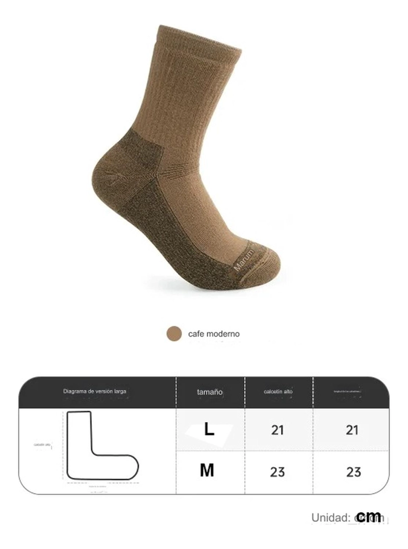 CALCETAS LANA UNISEX NATUREHIKE MERINO, TÉRMICAS DEPORTES - 6