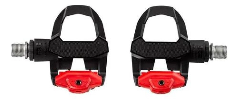 PEDALES LOOK KE O CLASSIC 3 + CALAS KE O GRIP RUTA BICICLETA NEGRO/ROJO - 4