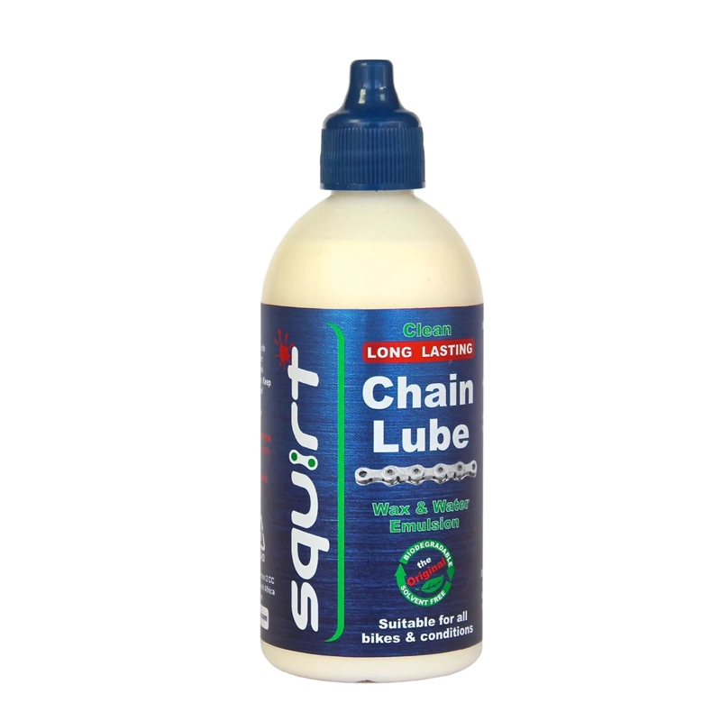LUBRICANTE DE CADENA SQUIRT 120ML DRY LUBE LONG TODO CLIMA - 6