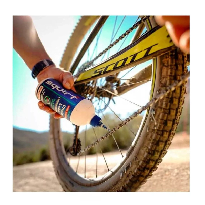 LUBRICANTE DE CADENA SQUIRT 120ML DRY LUBE LONG TODO CLIMA - 7