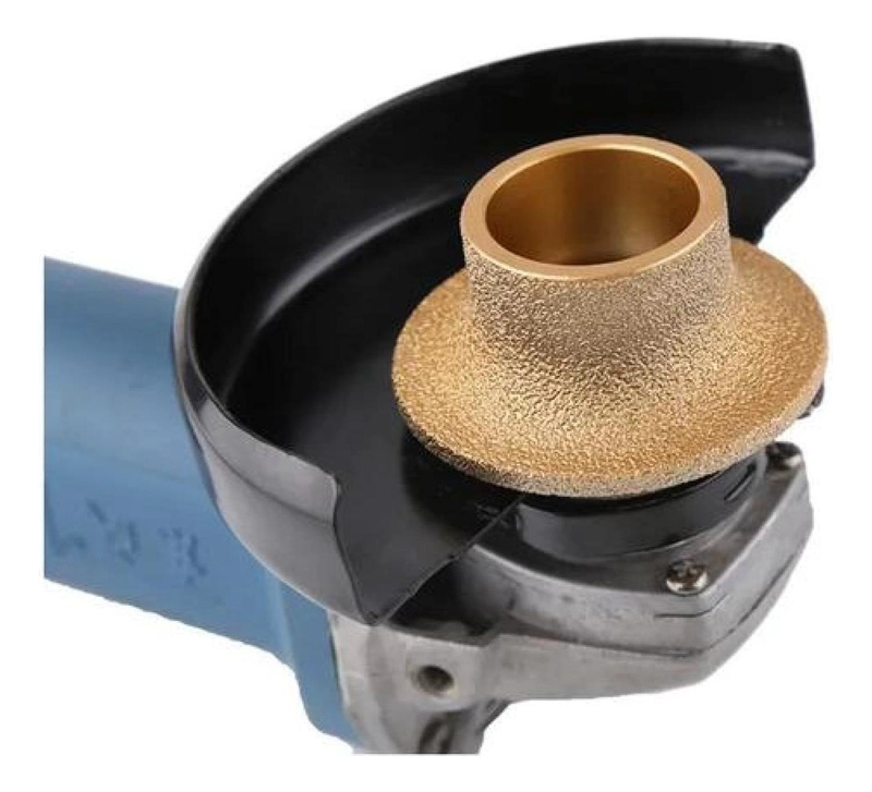 DISCO DIAMANTADO BORDE SEMI CIRCULAR ESMERIL GRANITO MARMOL DORADO OSCURO - 4