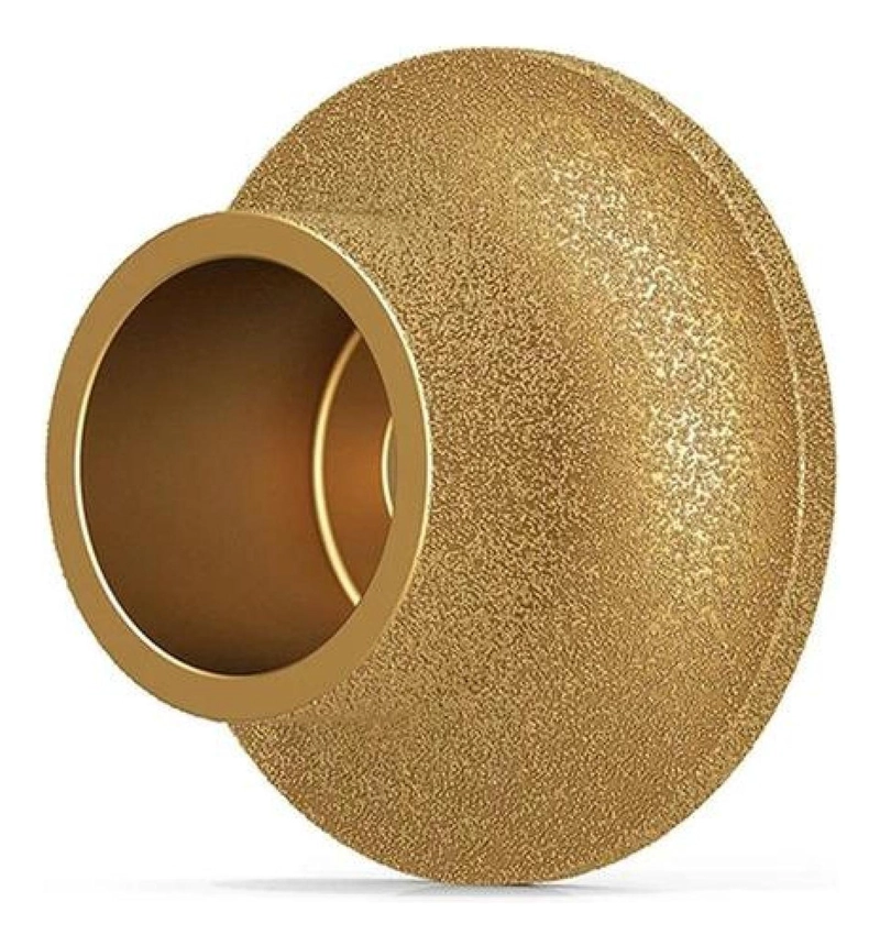 DISCO DIAMANTADO BORDE SEMI CIRCULAR ESMERIL GRANITO MARMOL DORADO OSCURO - 7