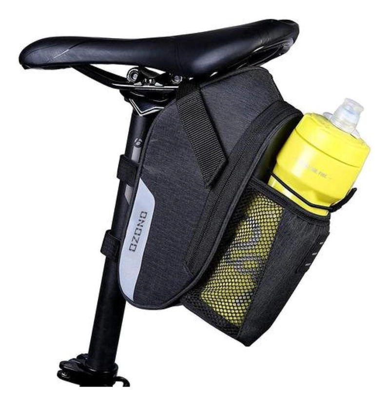 BOLSO TRASERO 2LT SILLÍN IMPERMEABLE BICICLETA PORTA BOTELLA - 2