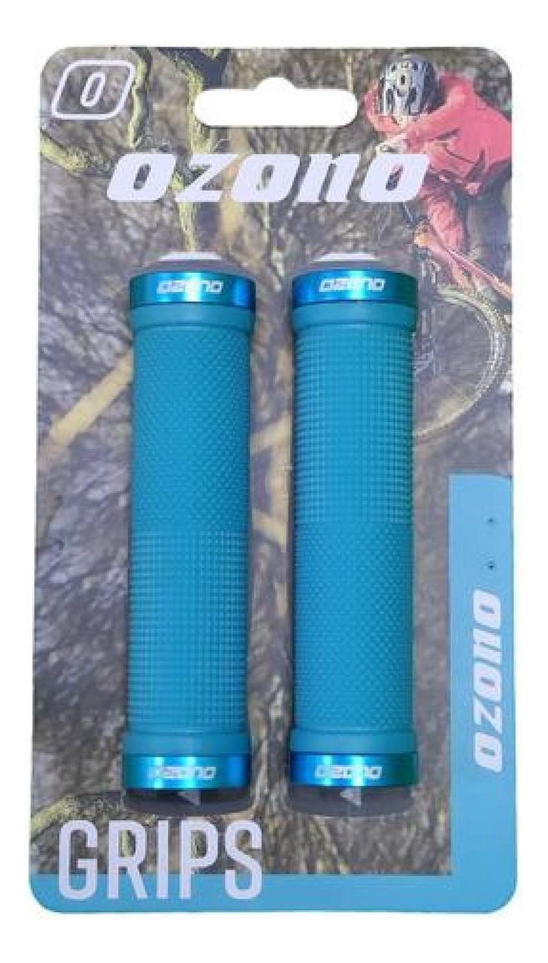 PUÑOS OZONO BICICLETA DOBLE LOCK GRIP MANILLAR MTB - 2