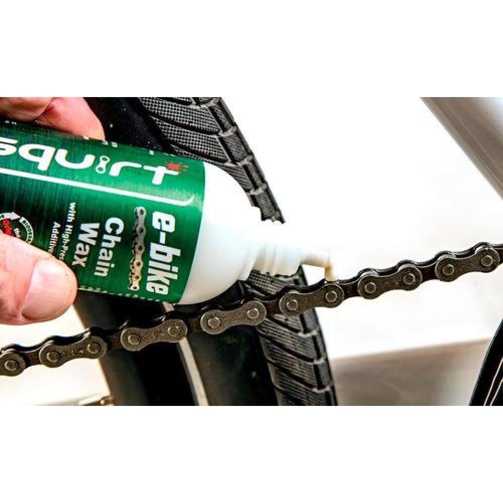 LUBRICANTE DE CADENA SQUIRT WAX E-BIKE 120ML BICICLETA - 4