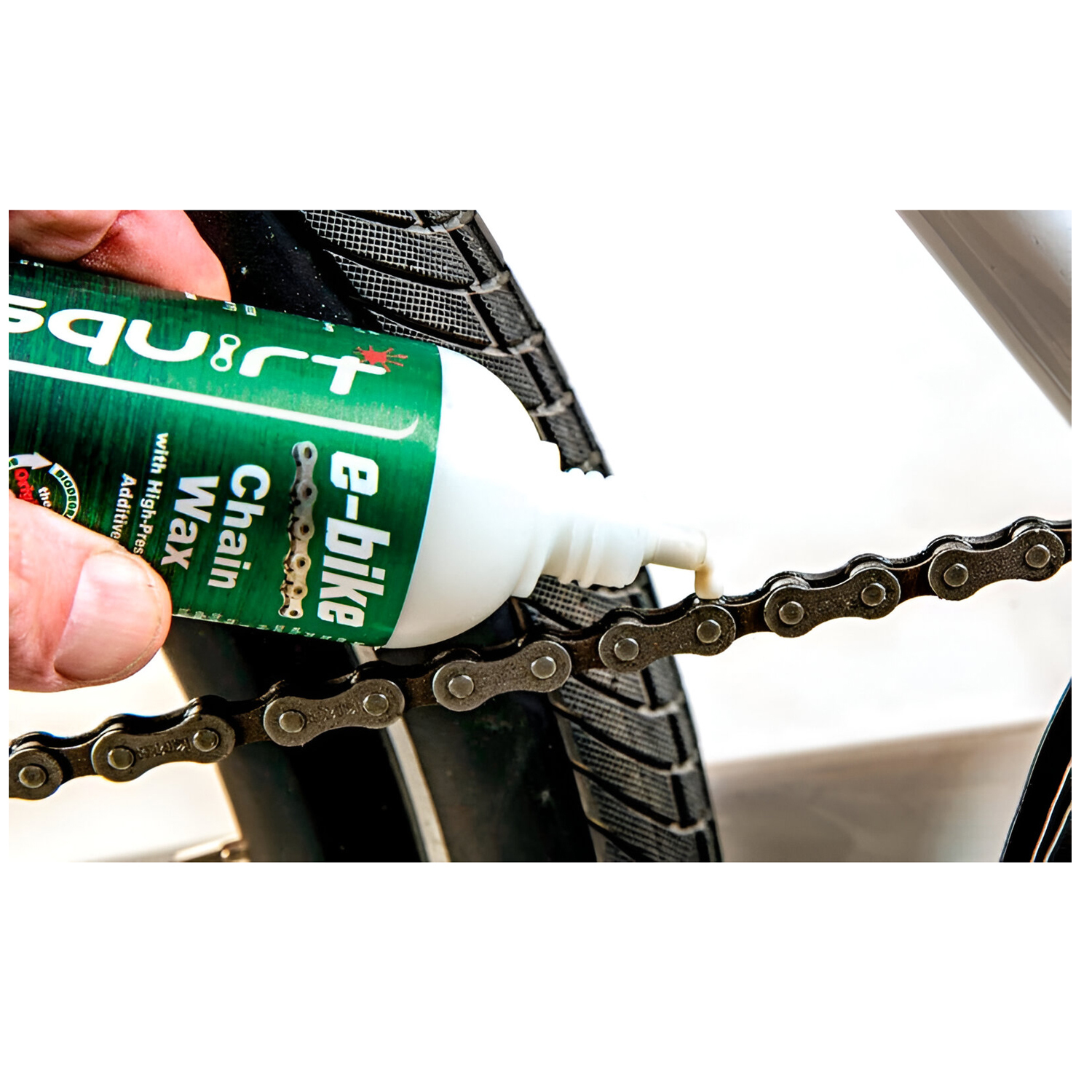 LUBRICANTE DE CADENA SQUIRT WAX E-BIKE 120ML BICICLETA - 6