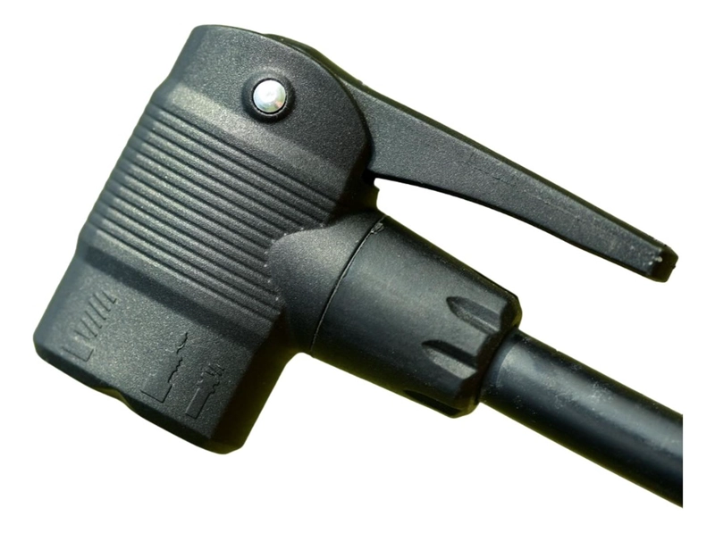 BOMBIN DE PIE BETO 160 PSI MANOMETRO VALVULA PRESTA/SCHRADER - NEGRO - 2